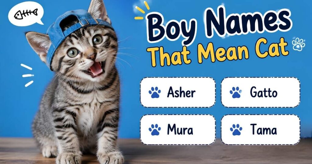 Boy Names That Mean Cat