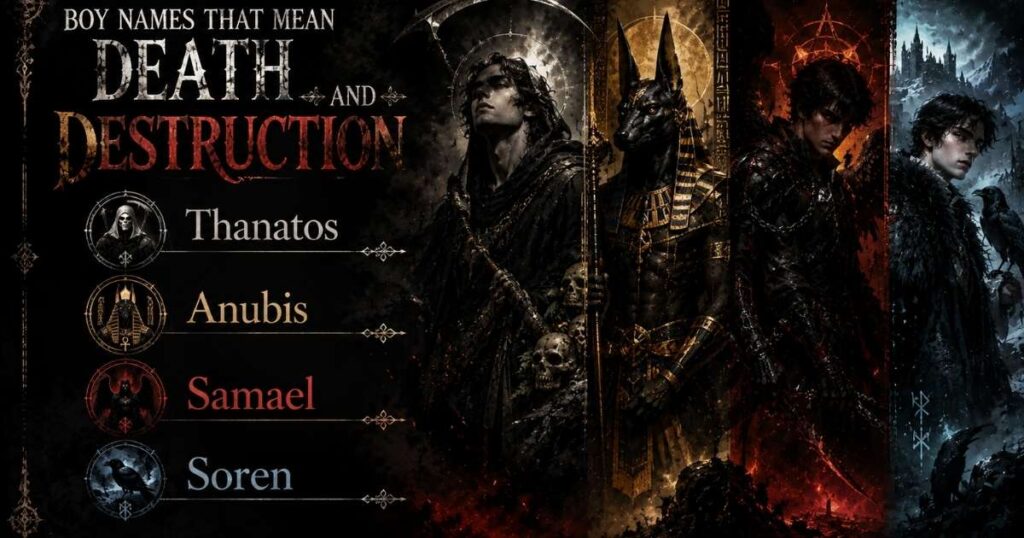 Boy Names That Mean Death and Destruction