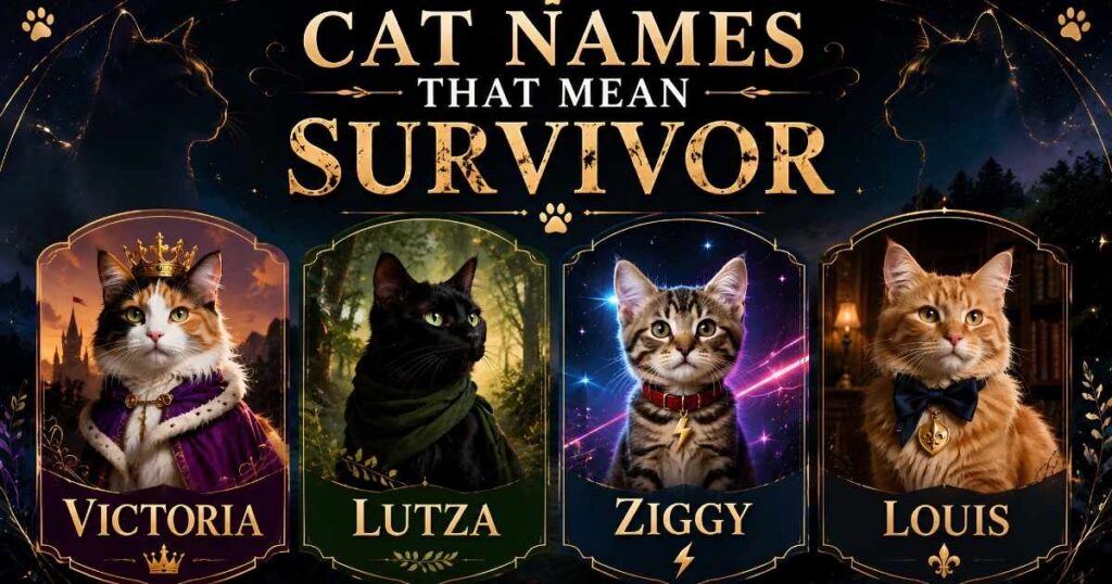 Cat Names That Mean Survivor