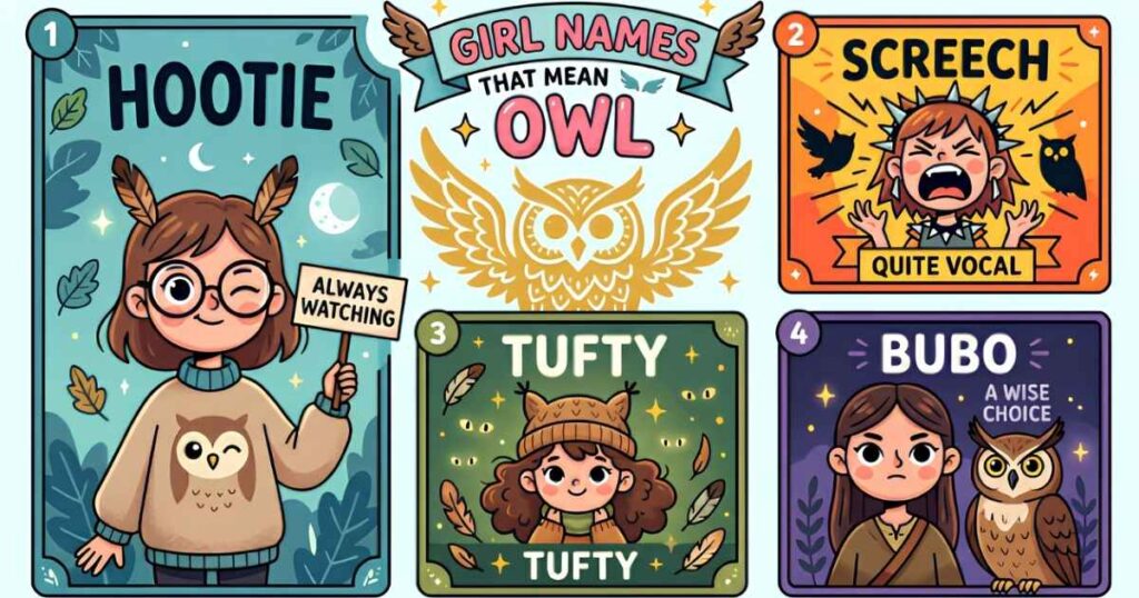 Girl Names that Mean Owl