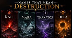 Names That Mean Destruction