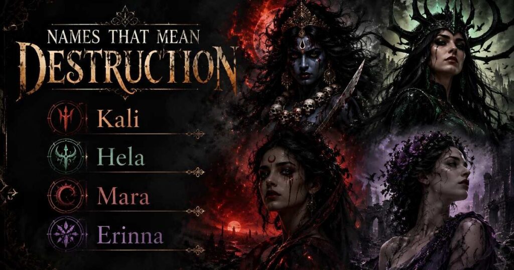 Names That Mean Destruction (Girl)