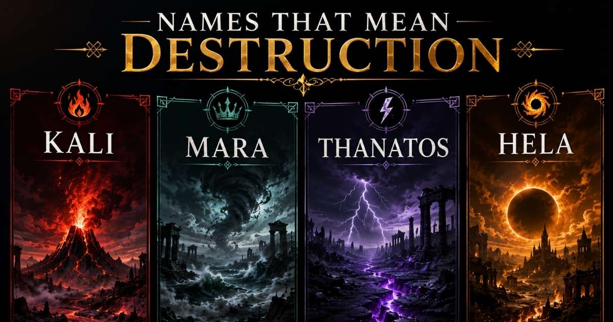 Names That Mean Destruction