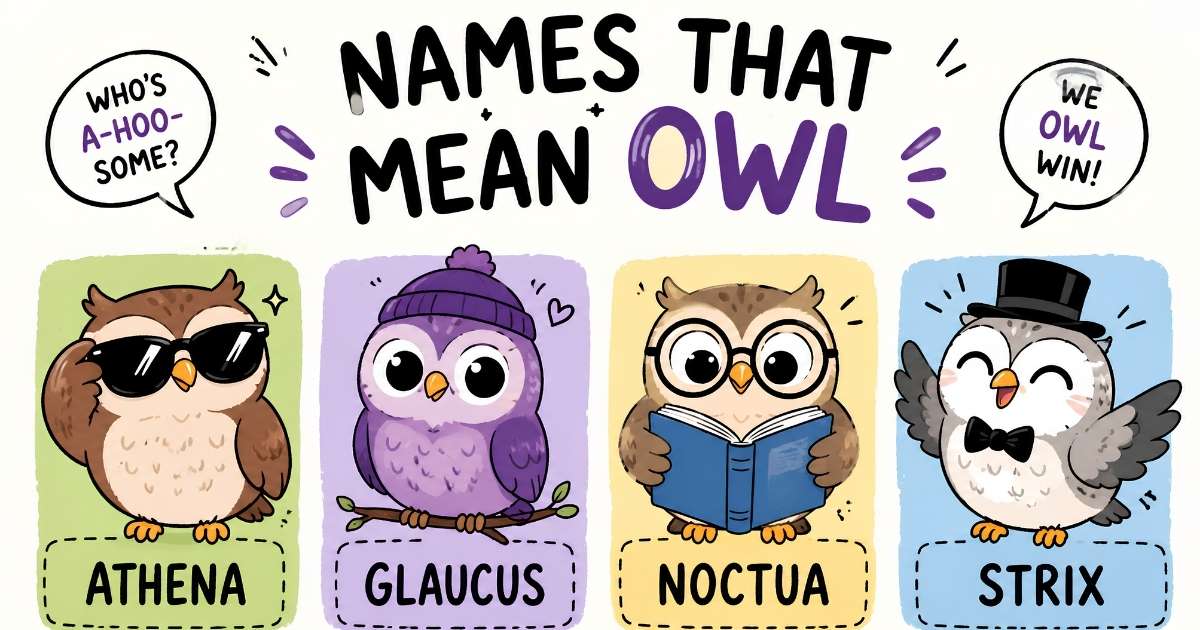Names That Mean Owl