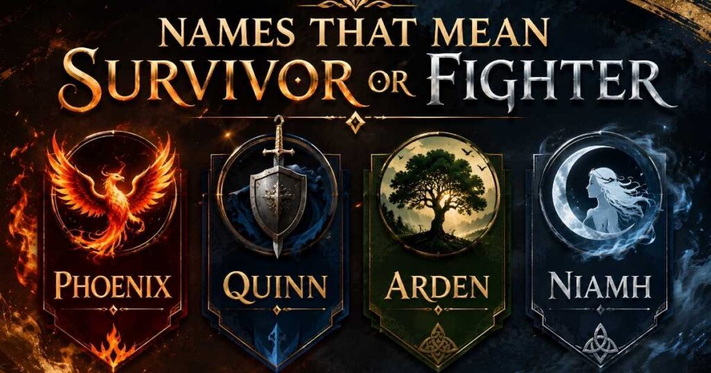 Names That Mean Survivor or Fighter