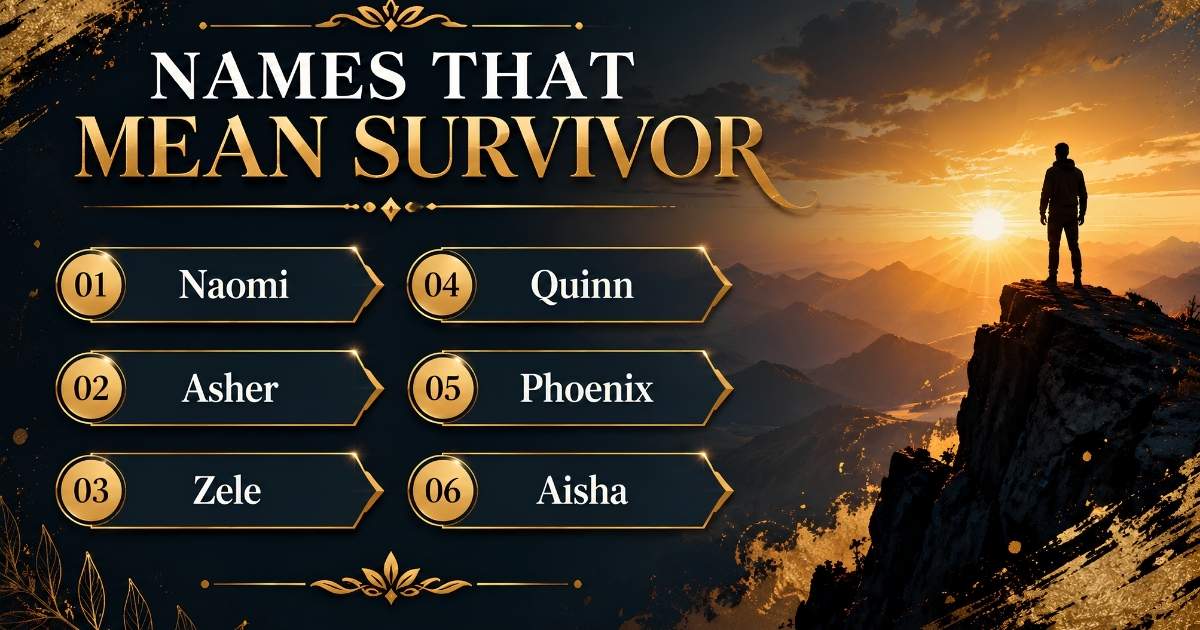 Names That Mean Survivor