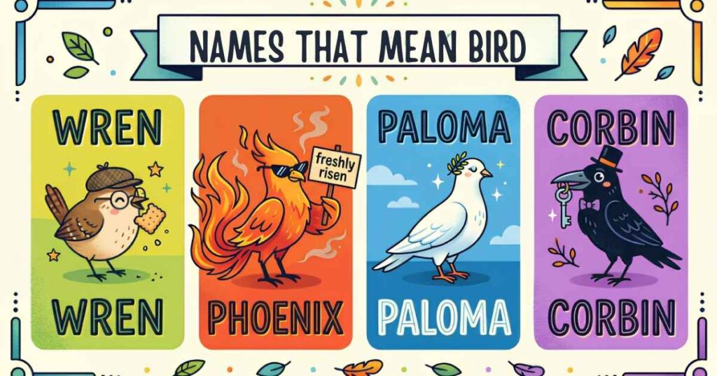 Names that Mean Bird