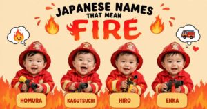 Japanese Names That Mean Fire