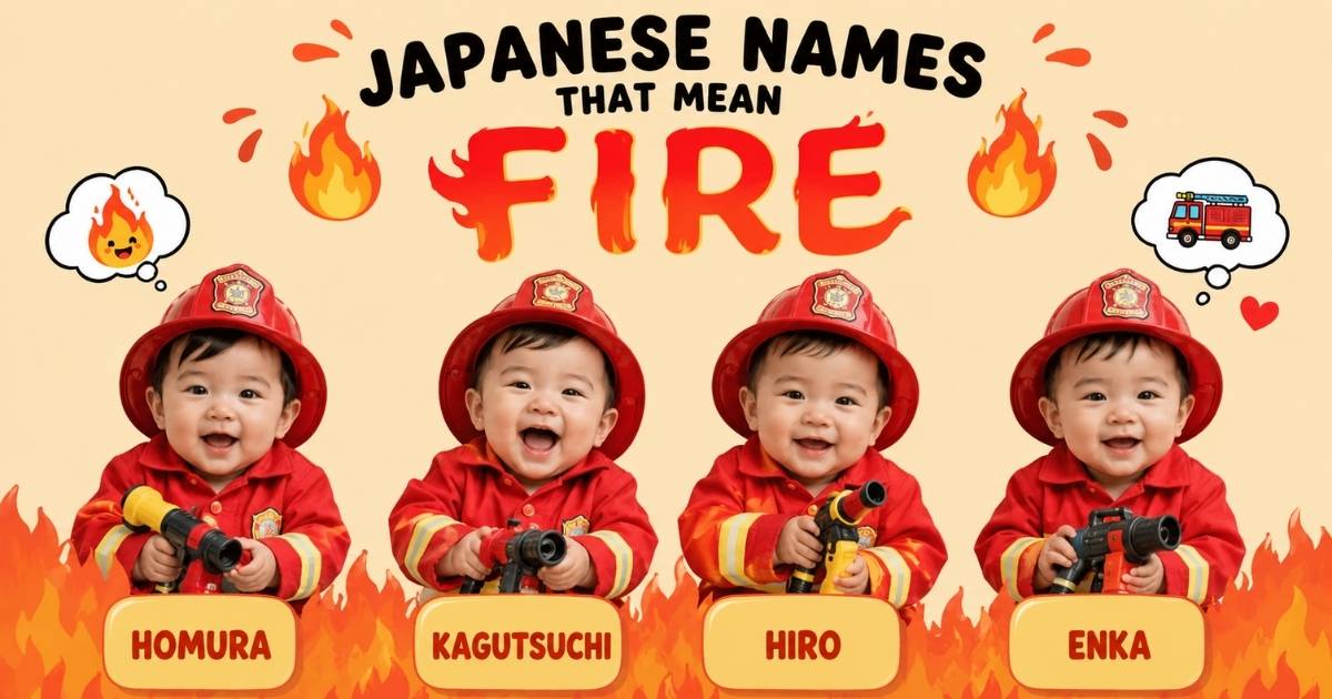 Japanese Names That Mean Fire