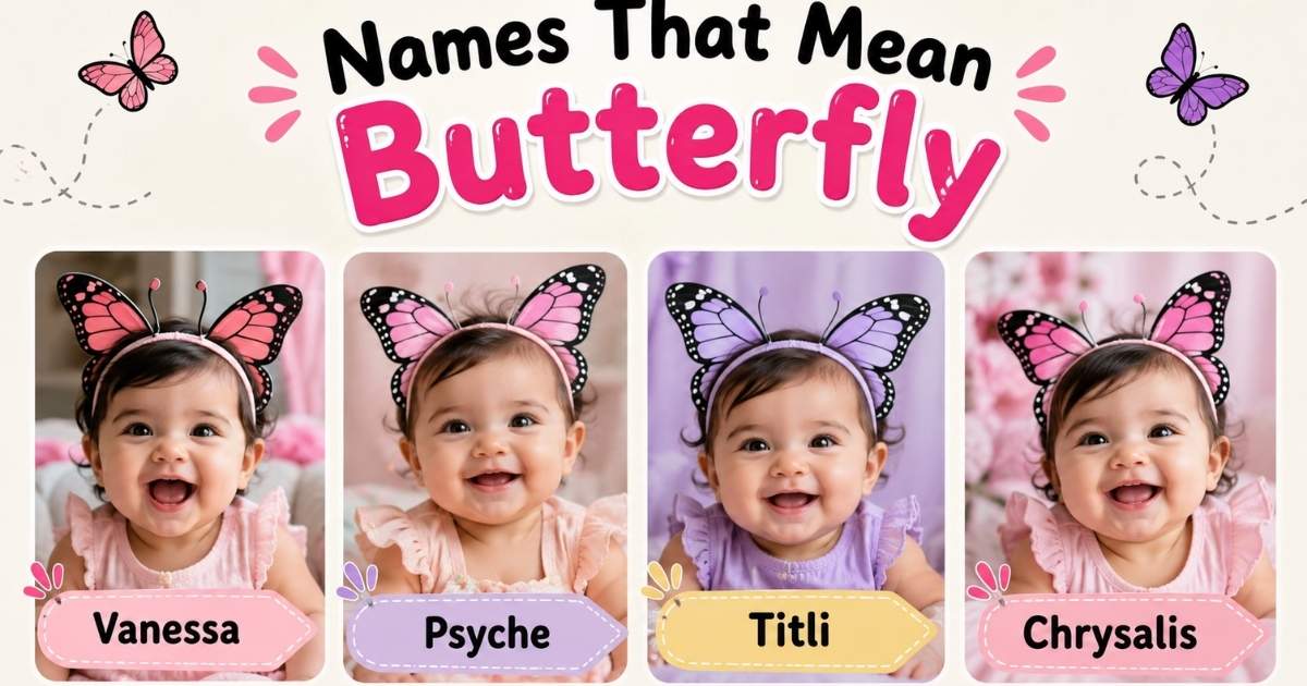 Names That Mean Butterfly