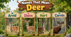 Names That Mean Deer