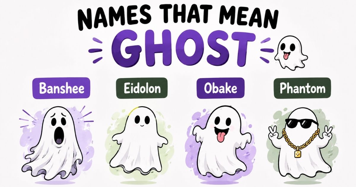 Names That Mean Ghost