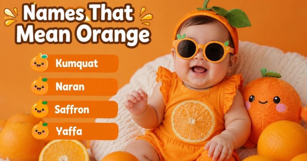 Names That Mean Orange