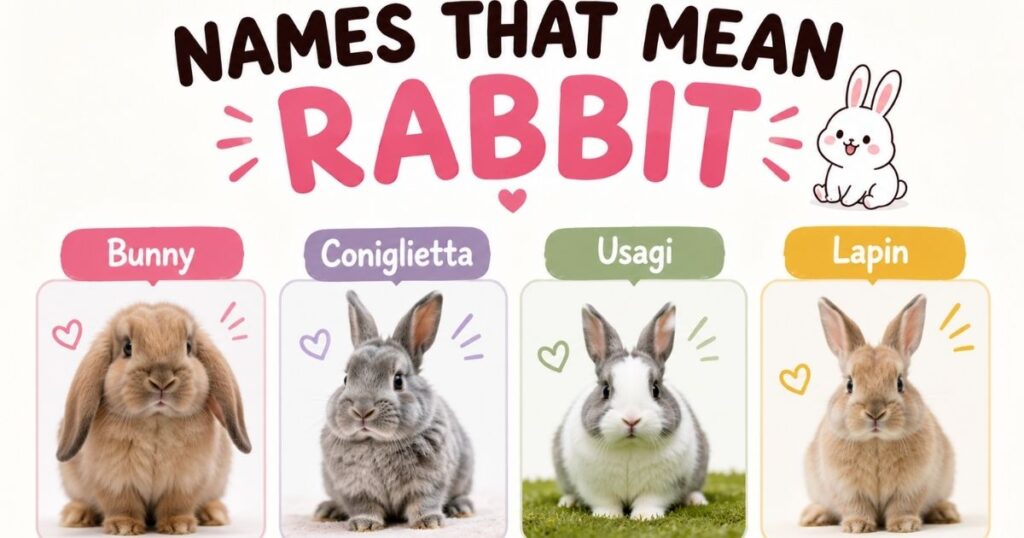 Names That Mean Rabbit