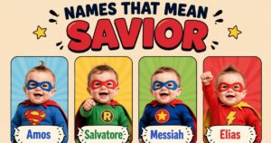 Names That Mean Savior
