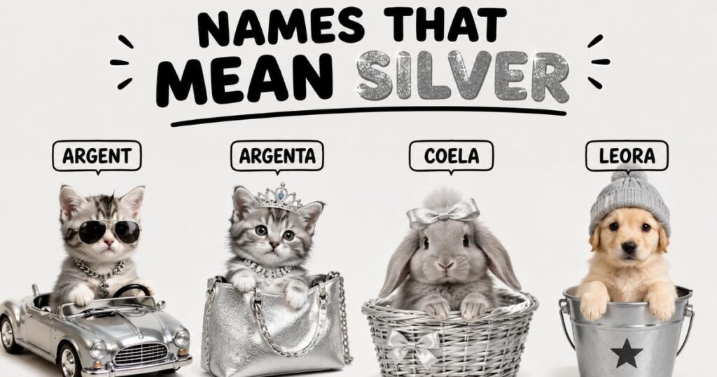 Names That Mean Silver