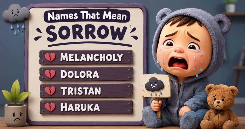 Names That Mean Sorrow