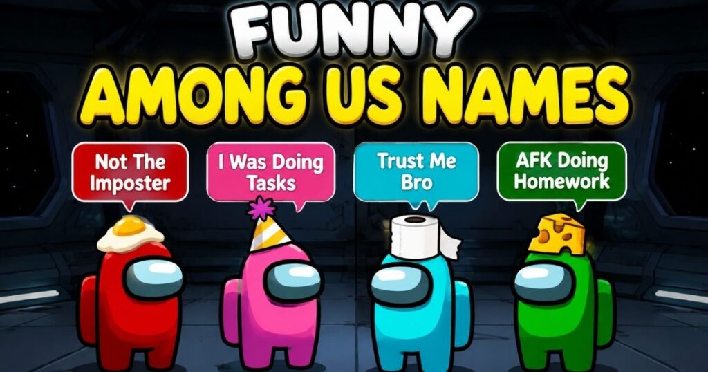 Funny Among Us Names