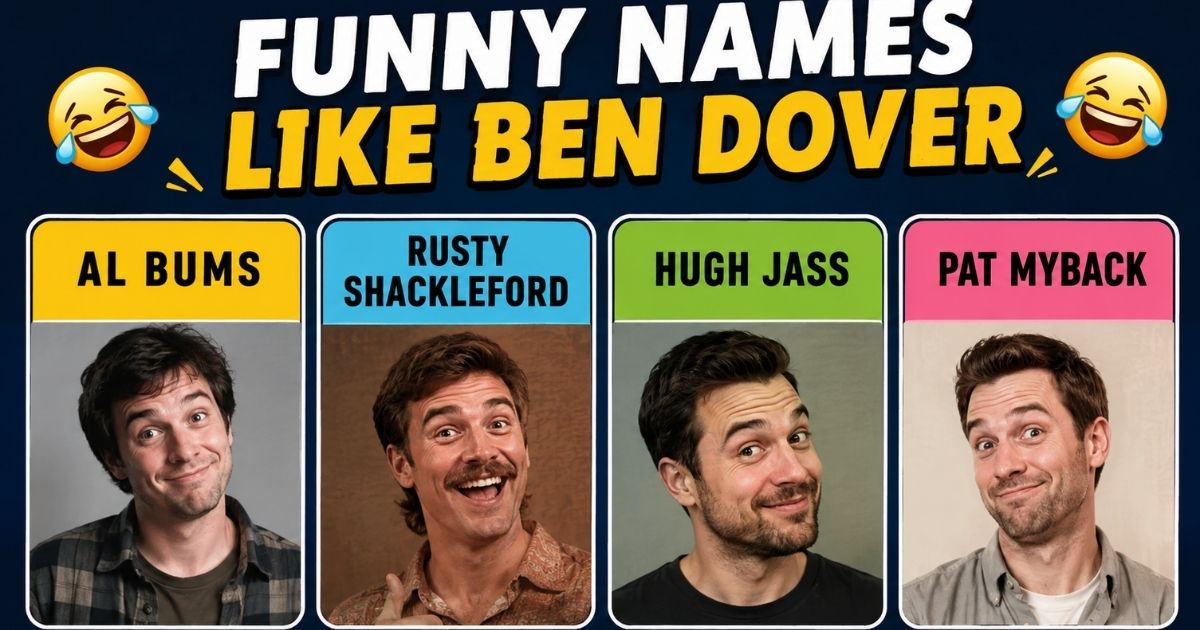 Funny Names Like Ben Dover