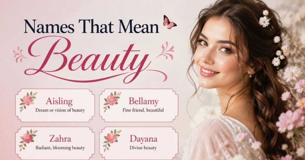 Names That Mean Beauty