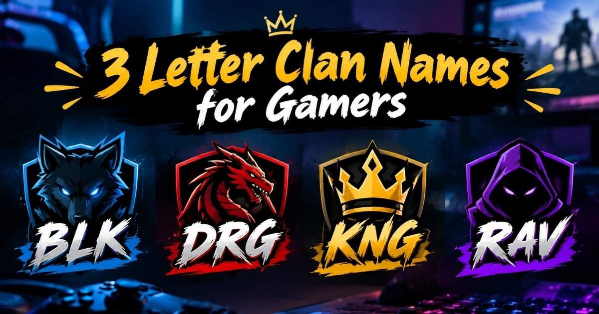3 Letter Clan Names