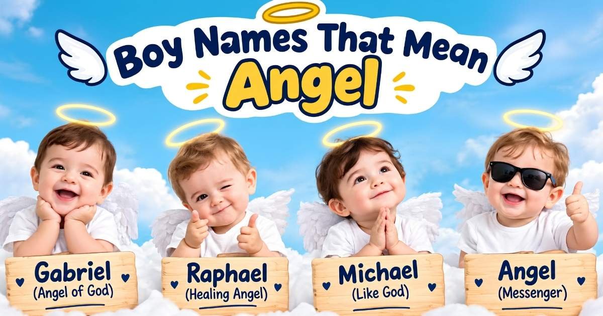Boy Names That Mean Angel