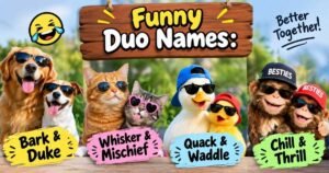 Funny Duo Names