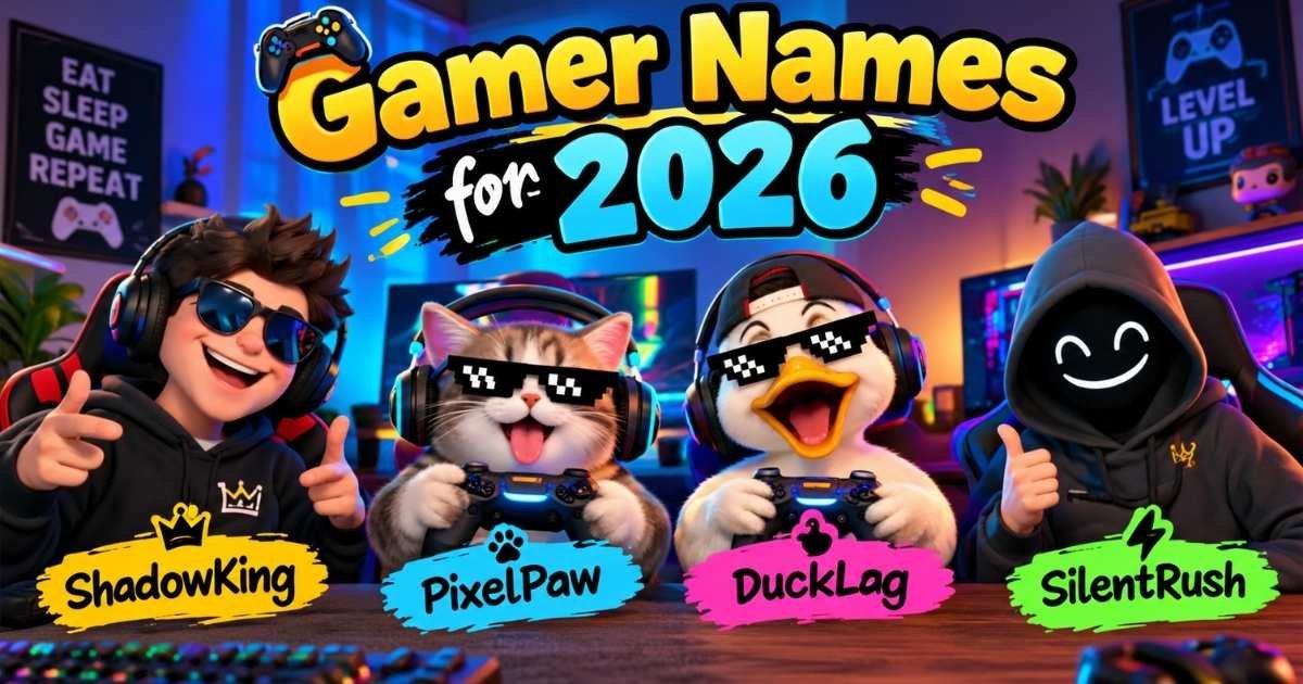 Gamer Names