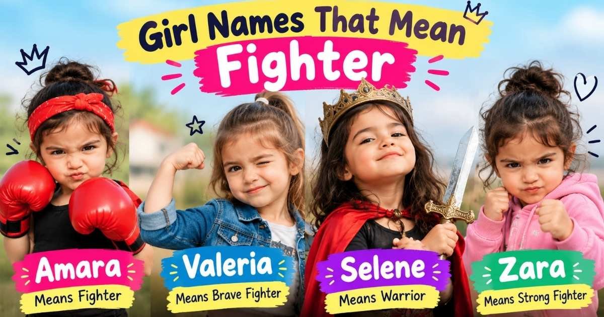 Girl Names That Mean Fighter