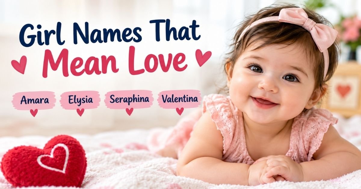 Girl Names That Mean Love