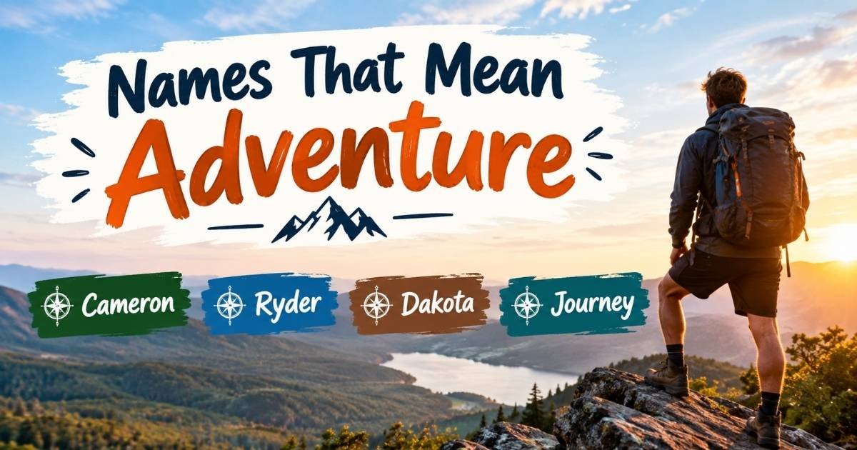 Names That Mean Adventure