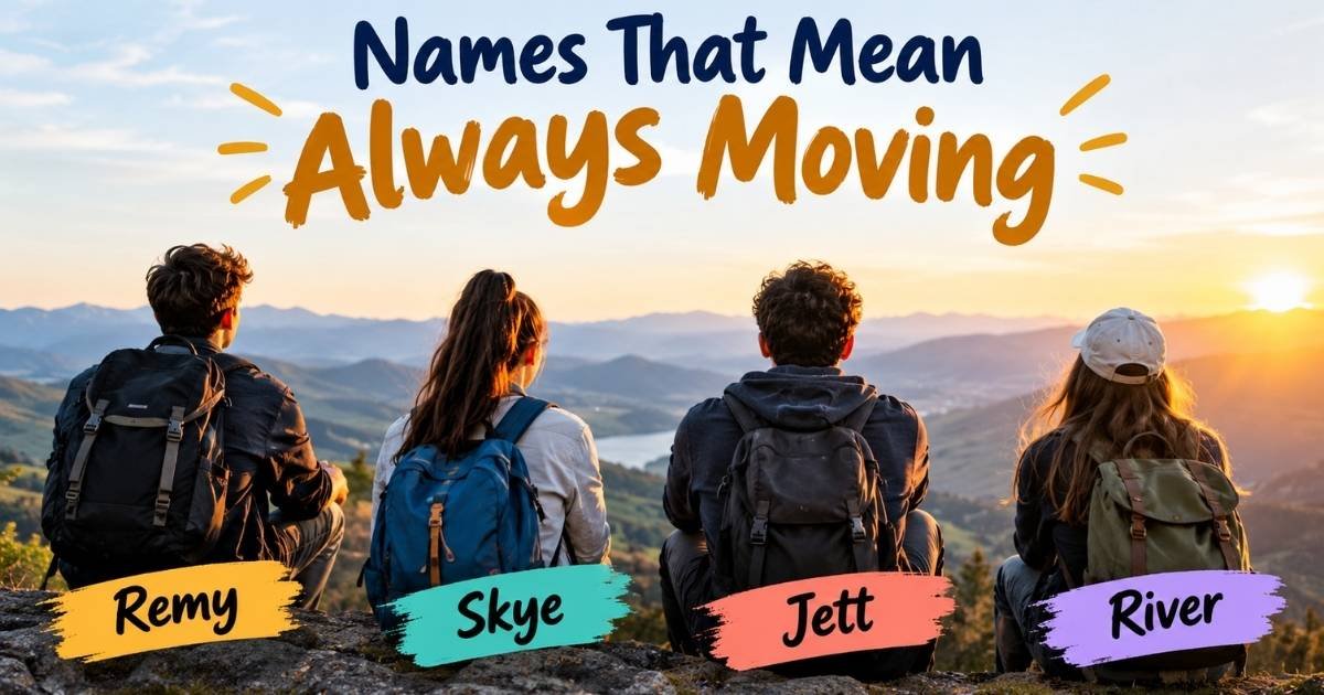 Names That Mean Always Moving