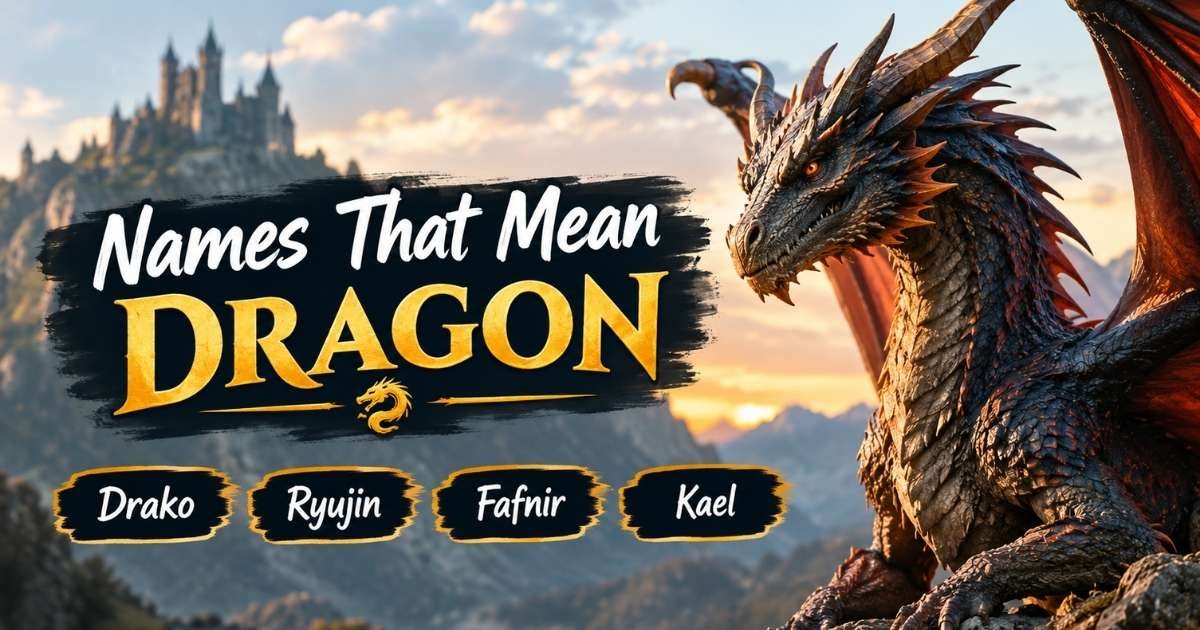 Names That Mean Dragon