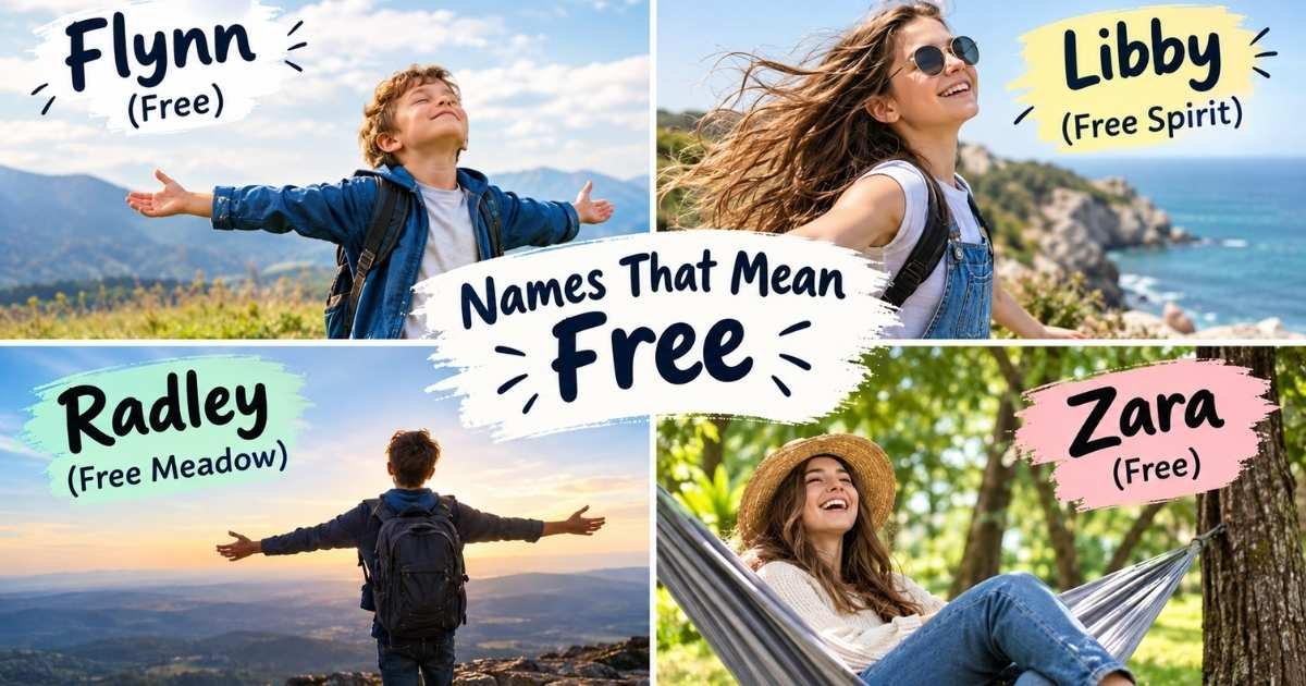 Names That Mean Free