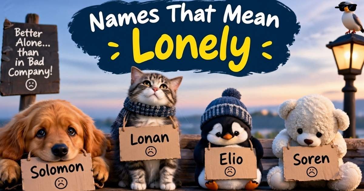 Names That Mean Lonely