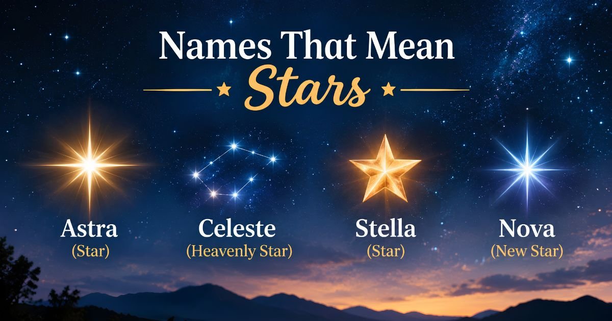 Names That Mean Stars
