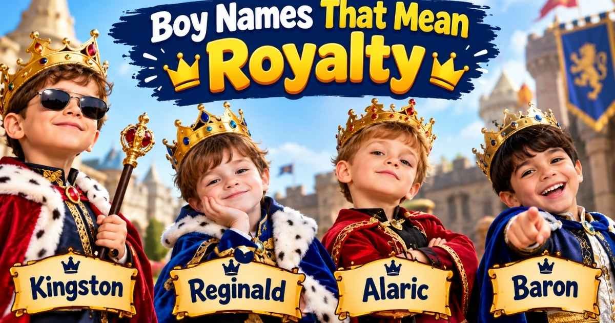 Boy Names That Mean Royalty