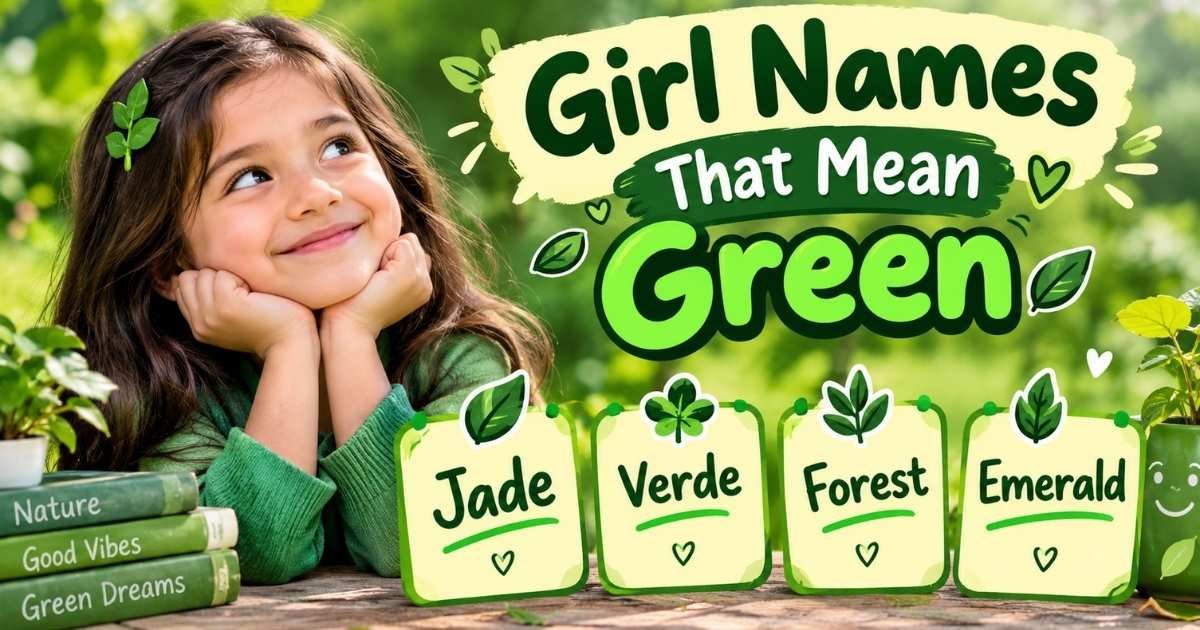 Girl Names That Mean Green