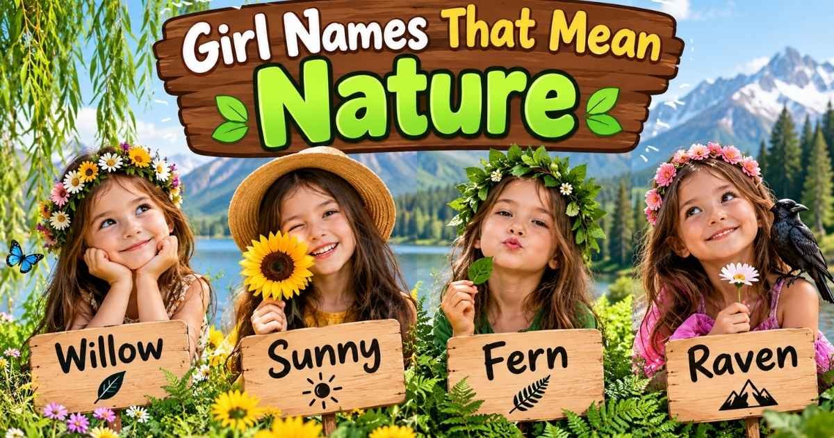 Girl Names That Mean Nature