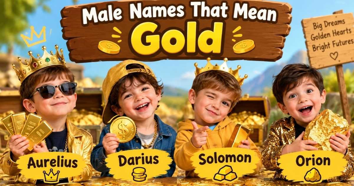 Male Names That Mean Gold