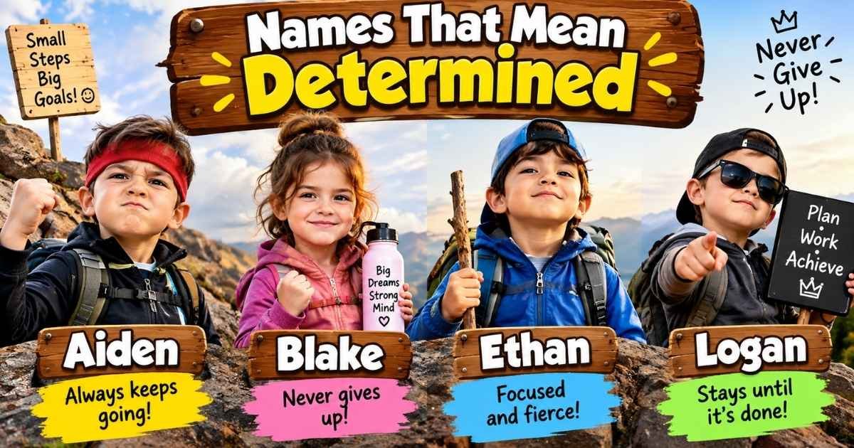 Names That Mean Determined