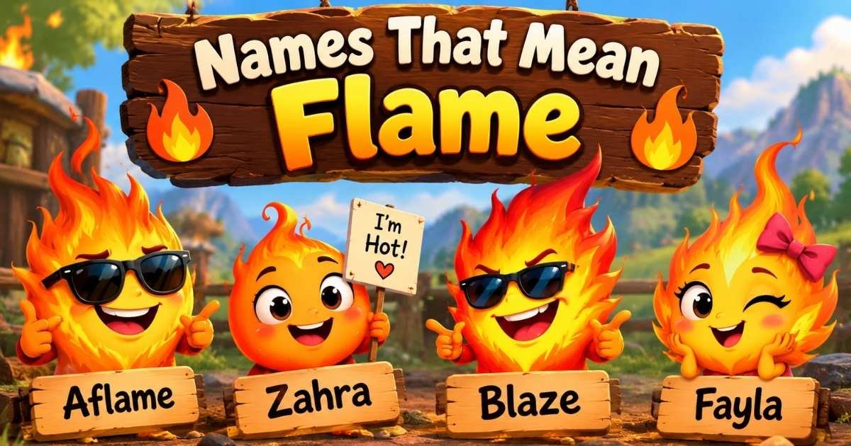 Names That Mean Flame