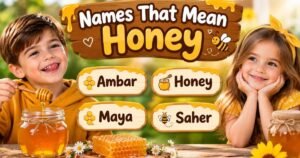 Names That Mean Honey
