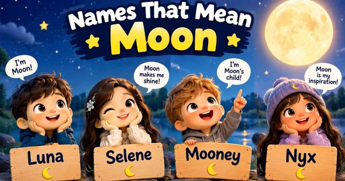 Names That Mean Moon