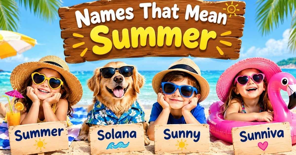 Names That Mean Summer