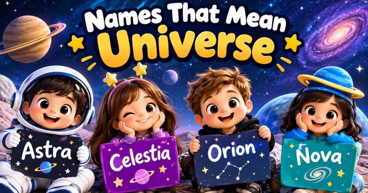 Names That Mean Universe