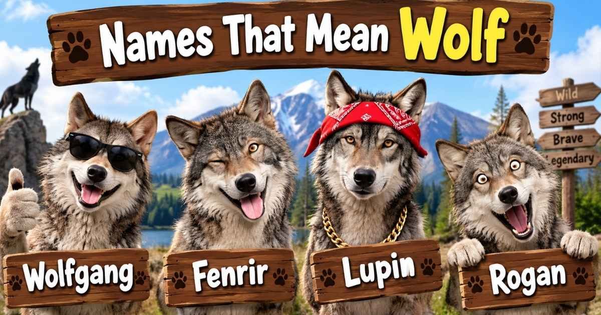 Names That Mean Wolf